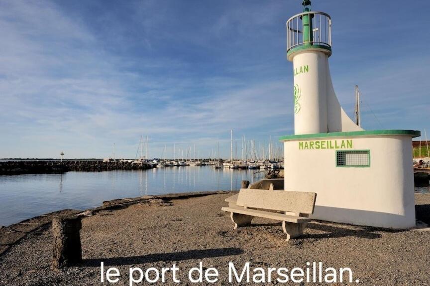 Le Corinthe - Appt Classe 3 Etoiles Et Climatise Marseillan  Exterior photo